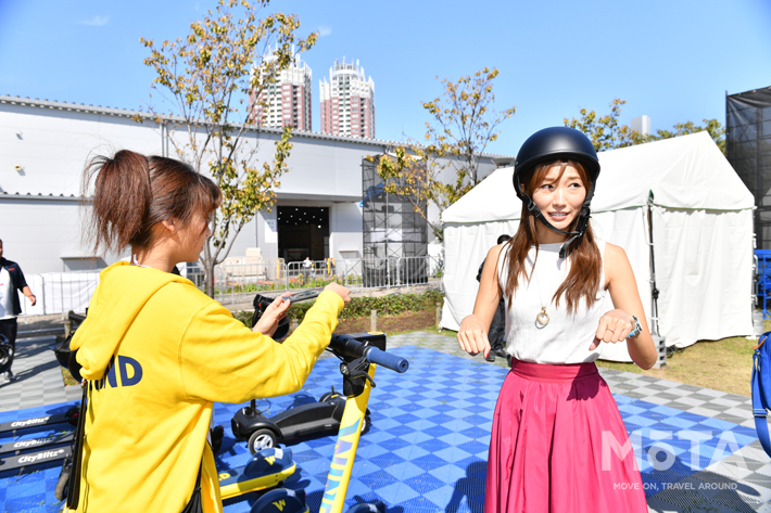 パーソナルモビリティ試乗体験　OPEN ROAD／東京モーターショー2019