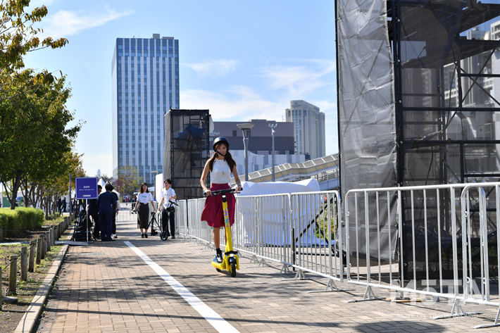パーソナルモビリティ試乗体験　OPEN ROAD／東京モーターショー2019