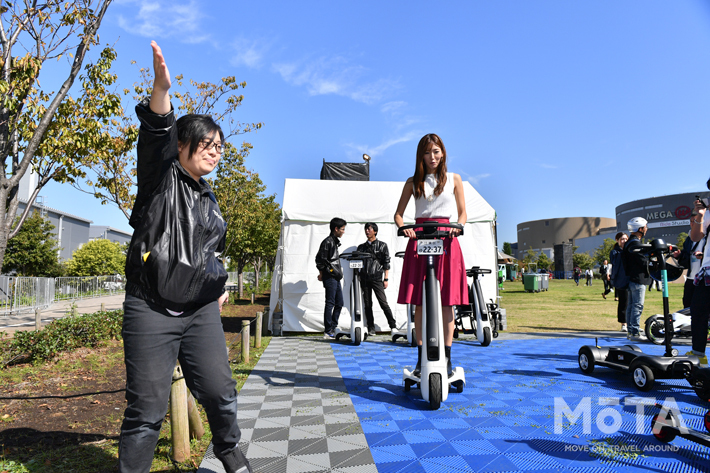 パーソナルモビリティ試乗体験　OPEN ROAD／東京モーターショー2019