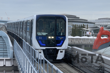 東京モーターショー2019　「ゆりかもめ」東京ビッグサイト駅にて