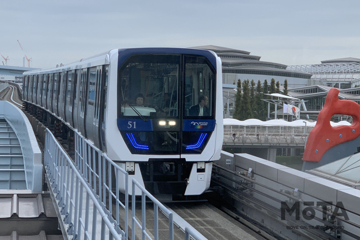 東京モーターショー2019　「ゆりかもめ」東京ビッグサイト駅にて