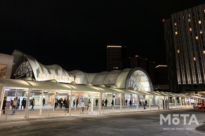 平日の夜にモーターショー見学｜りんかい線の国際展示場駅【東京モーターショー2019】