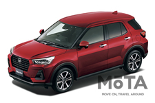 ダイハツ 新型ロッキー ファイヤークォーツレッドメタリック＜R67＞