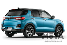 トヨタ 新型車ライズ Z 2WD ブラックマイカメタリック×ターコイズブルーマイカメタリック