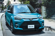 トヨタ 新型車ライズ Z 2WD ブラックマイカメタリック×ターコイズブルーマイカメタリック