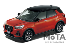 ダイハツ 新型ロッキー ブラックマイカメタリック＜X07＞×コンパーノレッド＜R75＞【XH7】