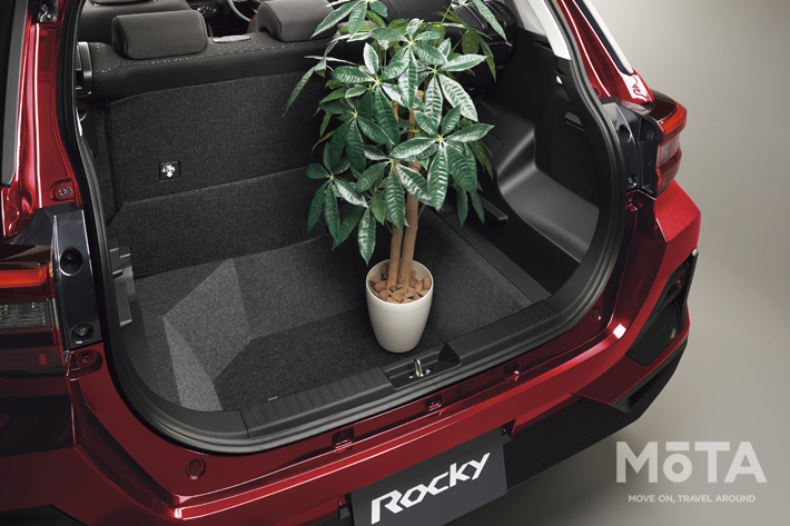 ダイハツ 新型ロッキー ラゲージモード＜大容量モード＞