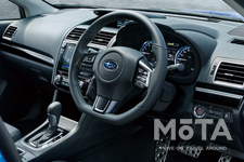 スバル レヴォーグ特別仕様車「2.0GT EyeSight V-SPORT」本革巻ステアリングホイール（シルバーステッチ）