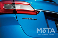 スバル レヴォーグ特別仕様車「2.0GT EyeSight V-SPORT」シンメトリカルAWDリアオーナメント（ラスターブラック）