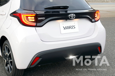 トヨタ 新型ヤリス（プロトタイプ）│1.5L ガソリンエンジンモデル│ボディカラー：アイスピンクメタリック
