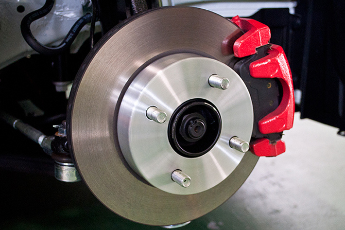 ブレーキドラムカバー レッド SUZUKI アルトワークス ブレーキローター