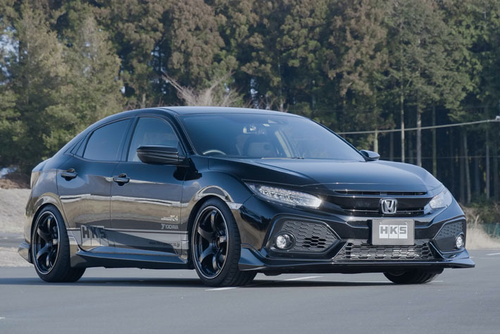楽しさはタイプR以上!? HKSが提案するシビック ハッチバック(FK7)の