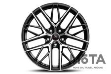 MOMO RFX-01 MATT BLACK POLISHED