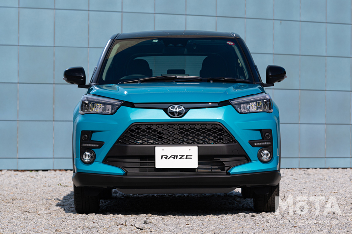 ライズの全幅は1695mmとコンパクト