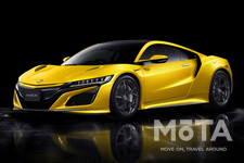 ホンダ NSX ボディカラー：インディイエロー・パールII