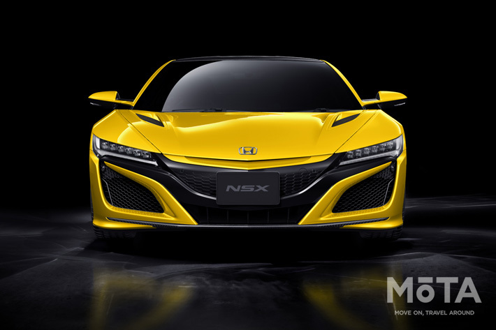 ホンダ NSX ボディカラー：インディイエロー・パールII