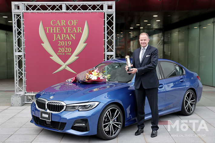 2019-2020 日本カー・オブ・ザ・イヤー インポート・カー・オブ・ザ・イヤーを受賞したBMW 3シリーズ セダン