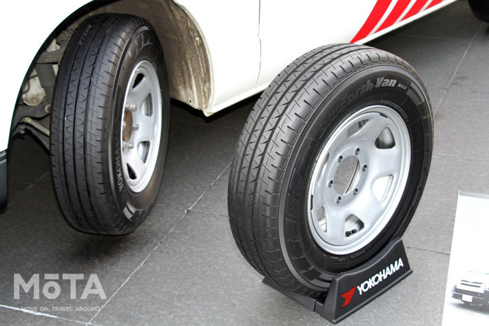 横浜ゴム、「BluEarth」に初のバン専用タイヤが登場｜低燃費と耐摩耗 
