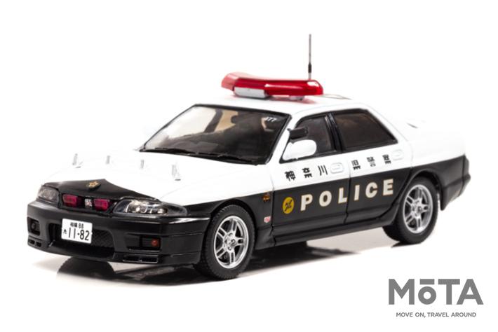 スカイライン GT-R AUTECH パトカー 1/43スケール