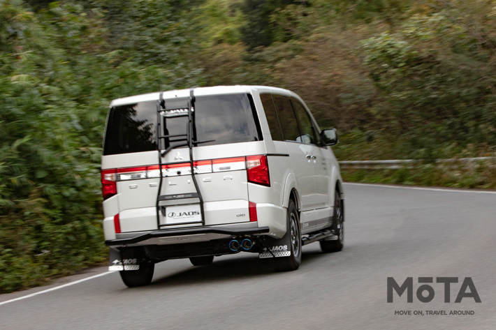 ジャオス 新型デリカD:5用サスペンション BATTLEZ装着車