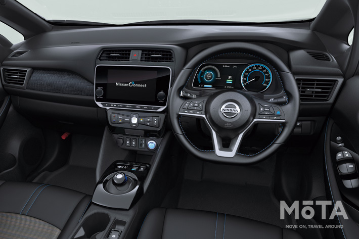 日産 リーフ G インテリア 内装色：ブラック