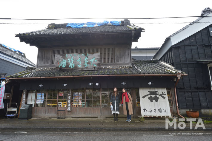 “たまさ醤油”ブランドでこだわりの醤油づくりを続ける宮醤油。建物自体も国指定の有形文化財に指定されている