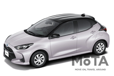 トヨタ 新型ヤリス HYBRID G(2WD) ブラック×アイスピンクメタリック