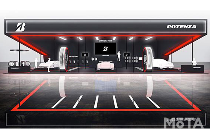 ブリヂストンはSUPER GT 2019のチームチャンピオンマシンなどを展示【東京オートサロン2020】