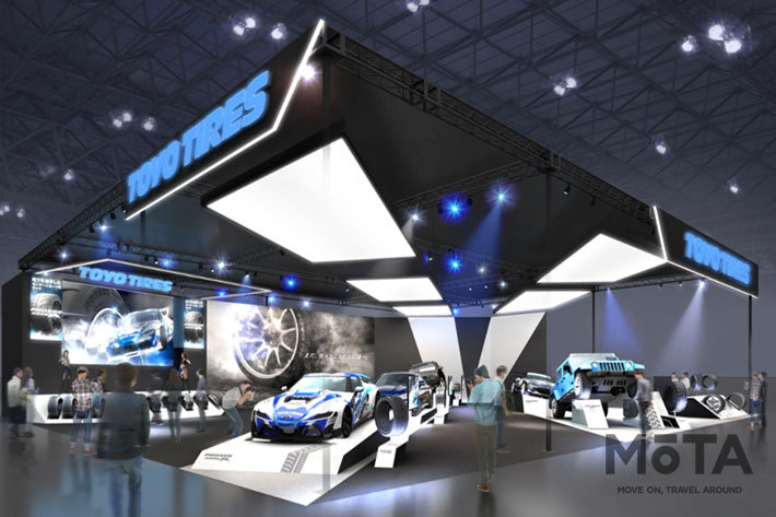 TOYO TIRESとNITTOが揃ってブース出展【東京オートサロン2020】