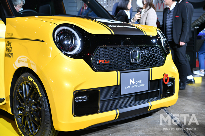 ホンダ＆無限ブース、ホンダ N-ONE Café Racer Concept