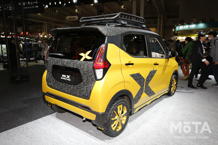 三菱ブース、ekX