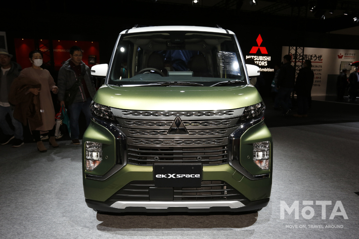 ミニデリカD:5!? 新型eKクロス スペース/eKスペースをサプライズで初披露!【東京オートサロン2020】