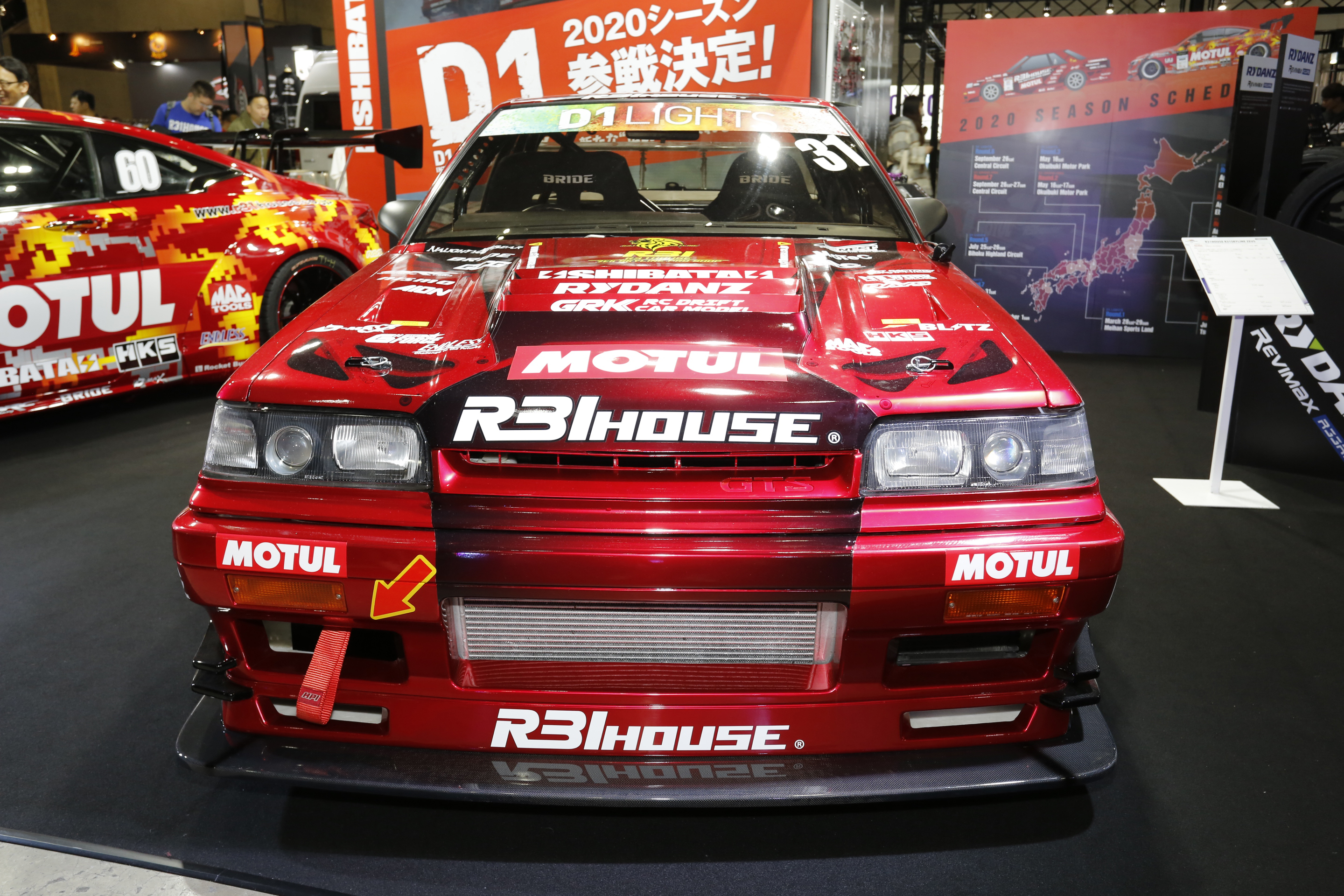 R31スカイライン専門店のドリフト競技最高峰レース参戦車が登場 東京オートサロン 東京オートサロン Mota