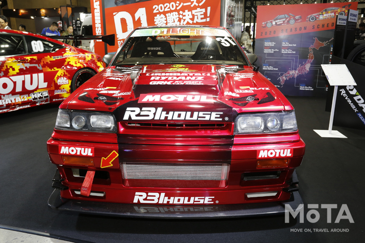 R31スカイライン専門店のドリフト競技最高峰レース参戦車が登場 東京オートサロン 東京オートサロン Mota