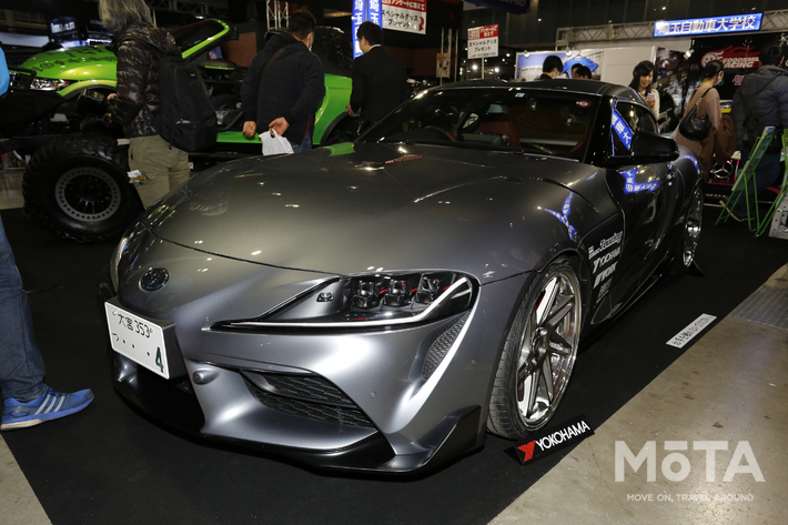 新型スープラが実習車！？ DIYで750馬力の驚き80スープラも【東京オートサロン2020】