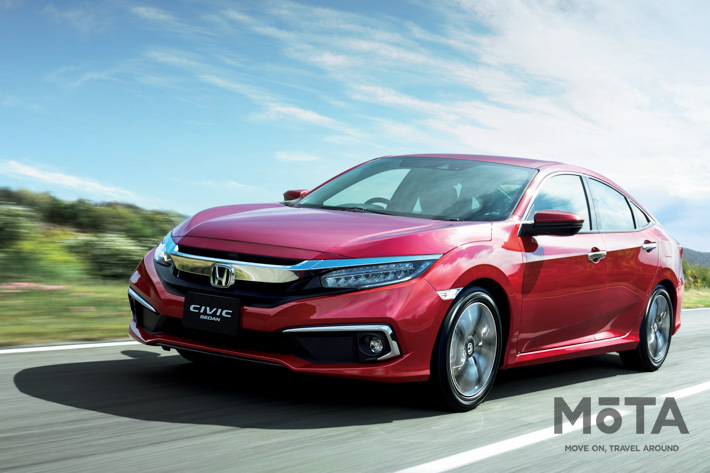 ホンダ シビック セダン／ハッチバックをマイナーチェンジ