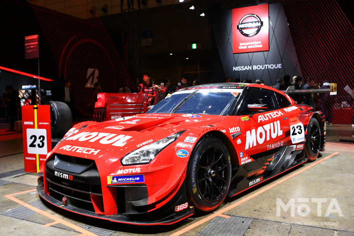 日産ブース MOTUL AUTECH GT-R