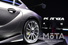 ブリヂストンブース 新型スープラ