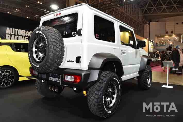 ■全長×全幅×全高:3550mm×1645mm×1730mm ■エンジン:直列4気筒 1460cc ガソリン ■最高出力:102PS/6000rpm ■最大トルク:13.3kg・m/4000rpm ■トランスミッション:5速MT ■駆動方式:4WD ■販売期間:2018年~ ※スペックは、JC 4WD MT(ベース車両)