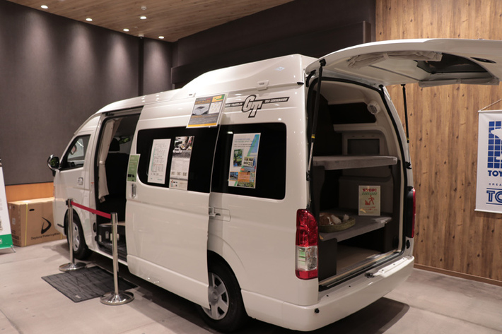 ファミリーに人気のリア2段ベッドの『GT』