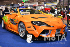 日本自動車大学校（NATS）ブース GRスープラ