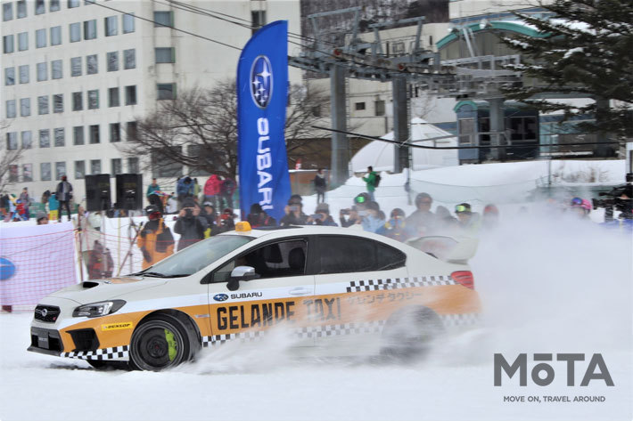 SUBARU GELANDE TAXI 2020(スバル・ゲレンデタクシー 2020)　【2020年1月18日・苗場スキー場（新潟県）／使用タイヤ：ダンロップ スタッドレスタイヤ「WINTER MAXX」シリーズ】