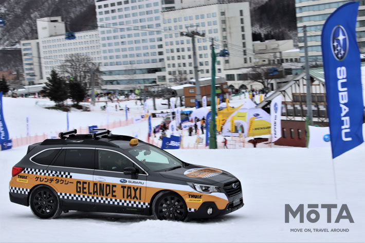 SUBARU GELANDE TAXI 2020(スバル・ゲレンデタクシー 2020)　【2020年1月18日・苗場スキー場（新潟県）／使用タイヤ：ダンロップ スタッドレスタイヤ「WINTER MAXX」シリーズ】