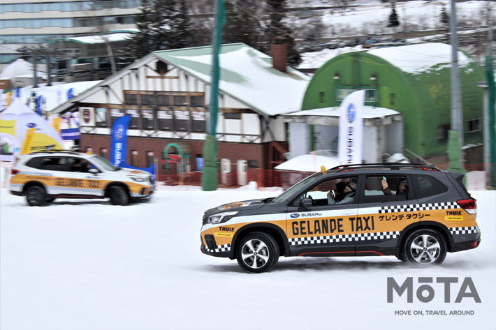 SUBARU GELANDE TAXI 2020(スバル・ゲレンデタクシー 2020)　【2020年1月18日・苗場スキー場（新潟県）／使用タイヤ：ダンロップ スタッドレスタイヤ「WINTER MAXX」シリーズ】