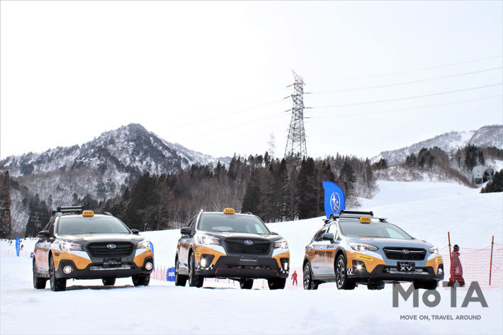 SUBARU GELANDE TAXI 2020(スバル・ゲレンデタクシー 2020)　【2020年1月18日・苗場スキー場（新潟県）／使用タイヤ：ダンロップ スタッドレスタイヤ「WINTER MAXX」シリーズ】