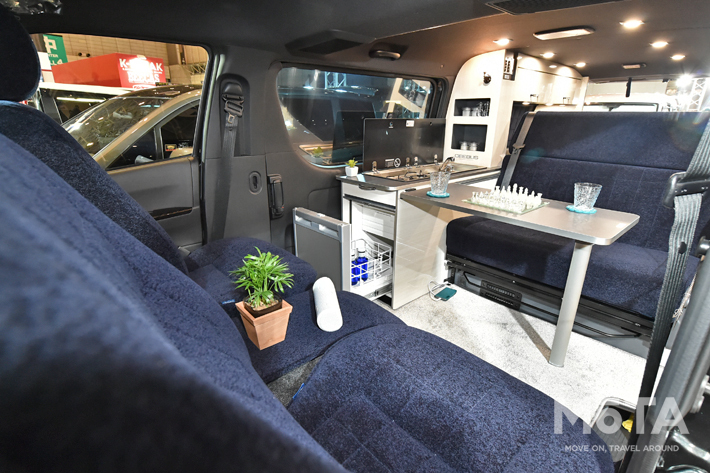 ADDSETブース ハイエース