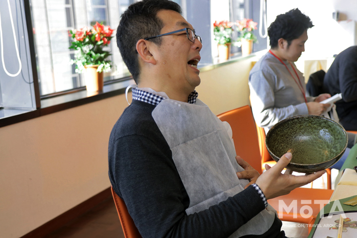 汁まで完飲したMOTA編集部 徳田編集長