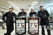 日産 キャラバン アツアツドラム缶コーヒー差し入れプロジェクト