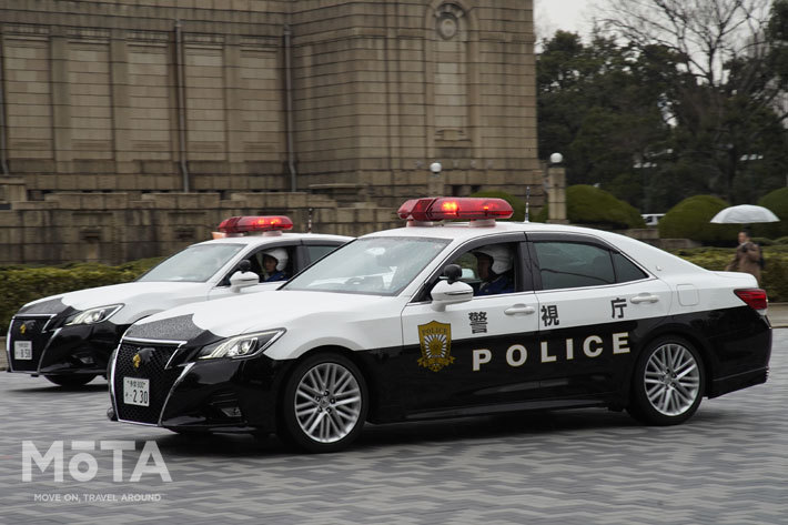 警視庁交通機動隊のパトロールカー[画像はイメージ]