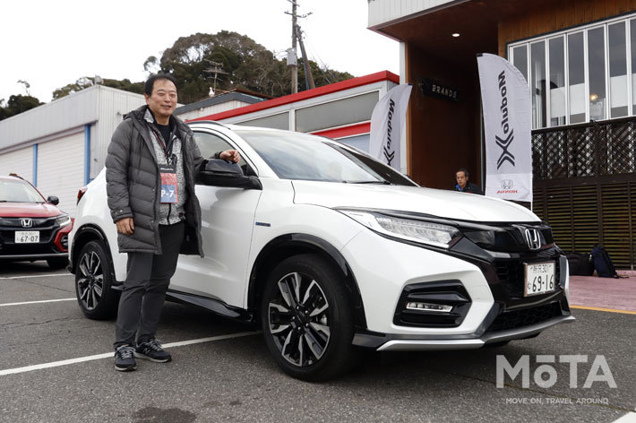 一般ユーザー向け Honda VEZEL Modulo X 体感試乗会[2020年1月25日／会場：茂原ツインサーキット(千葉県茂原市)]